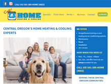 Tablet Screenshot of homeheatingbend.com
